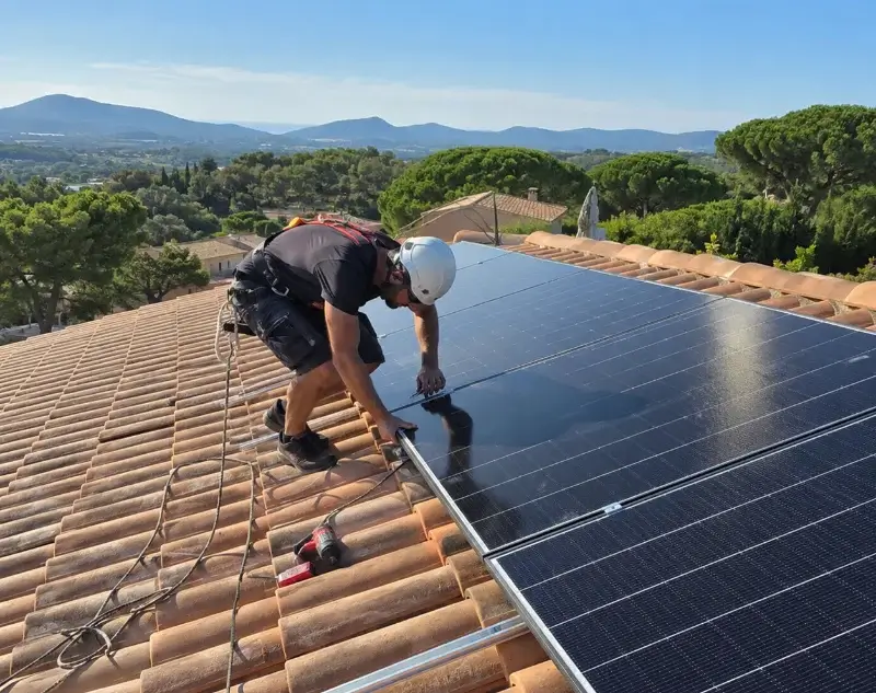 Installateur panneaux solaires Charvieu-Chavagneux — pose photovoltaïque sur toiture